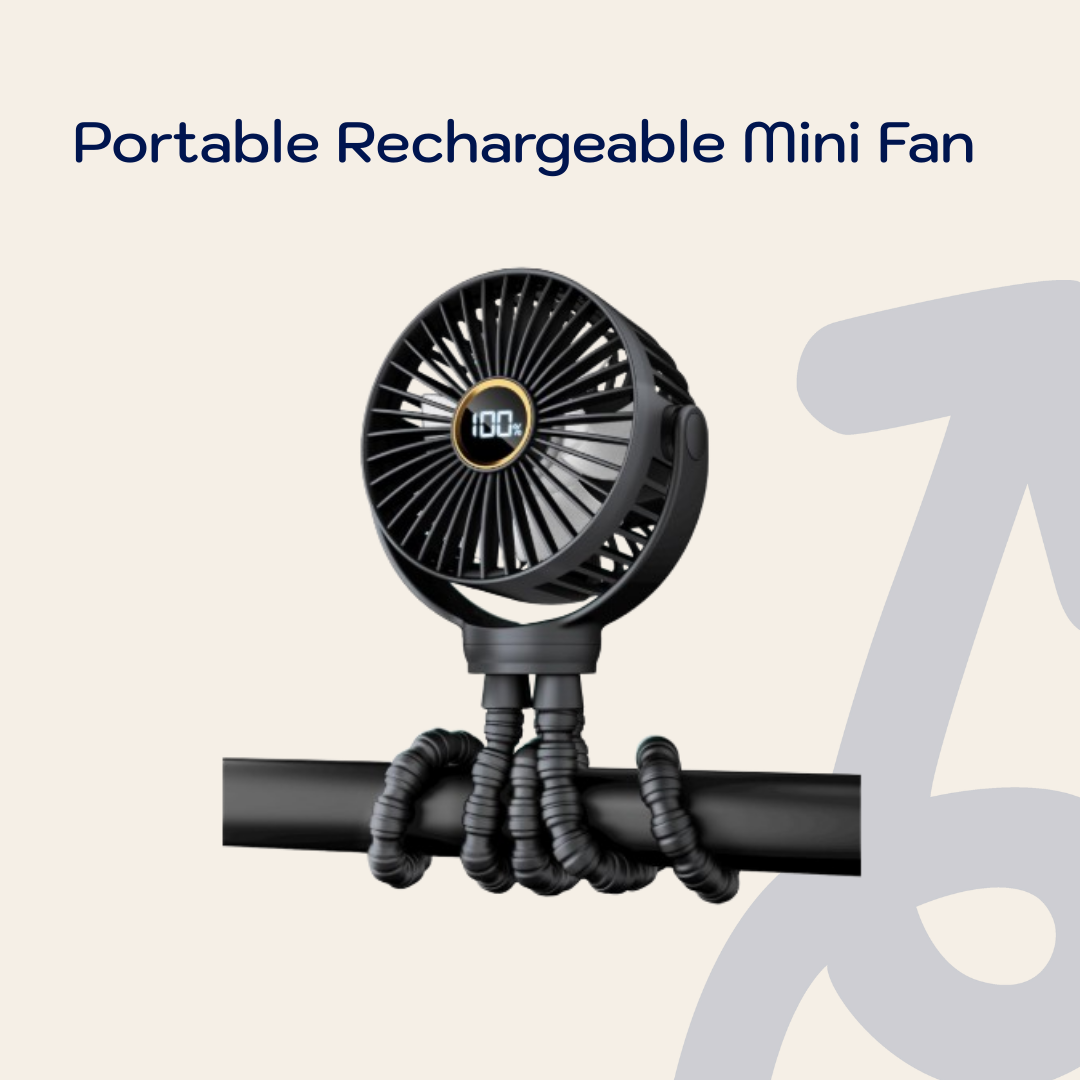 Portable Rechargeable Mini Fan