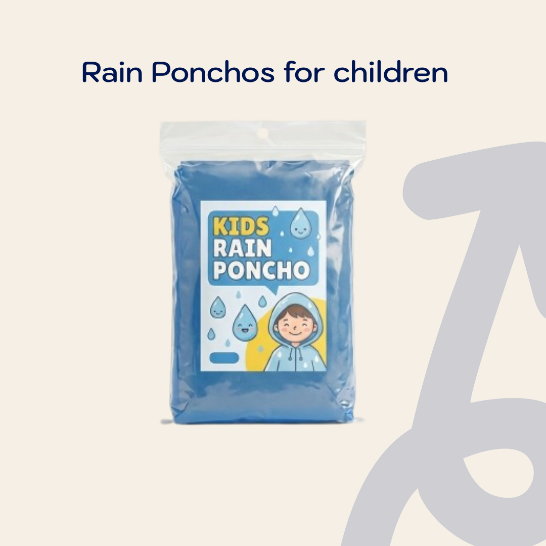 Rain Ponchos for adults and children
