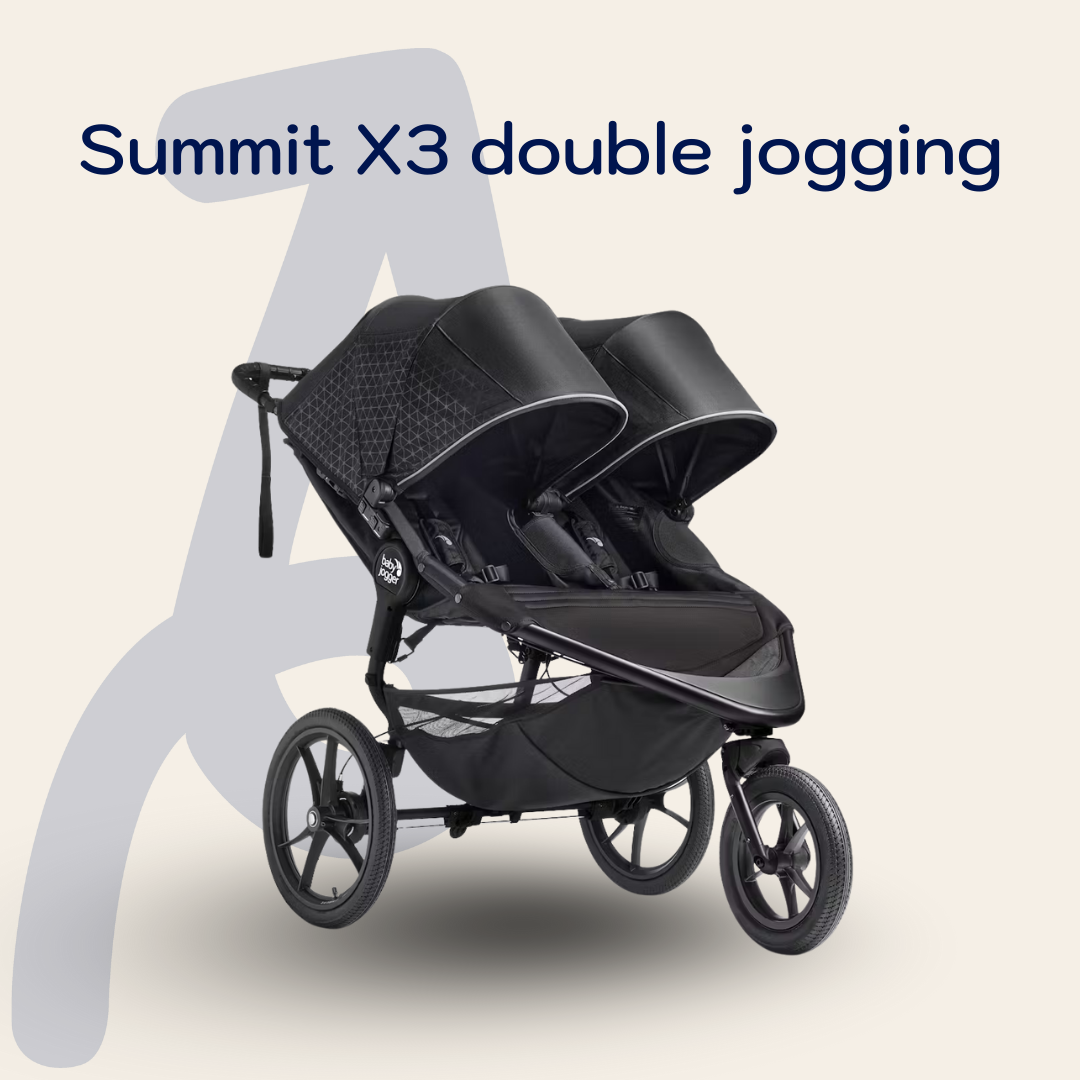 Baby Jogger Summit X3 Double Jogging Stroller