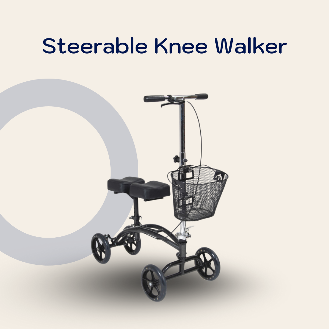 Steerable Knee Walker
