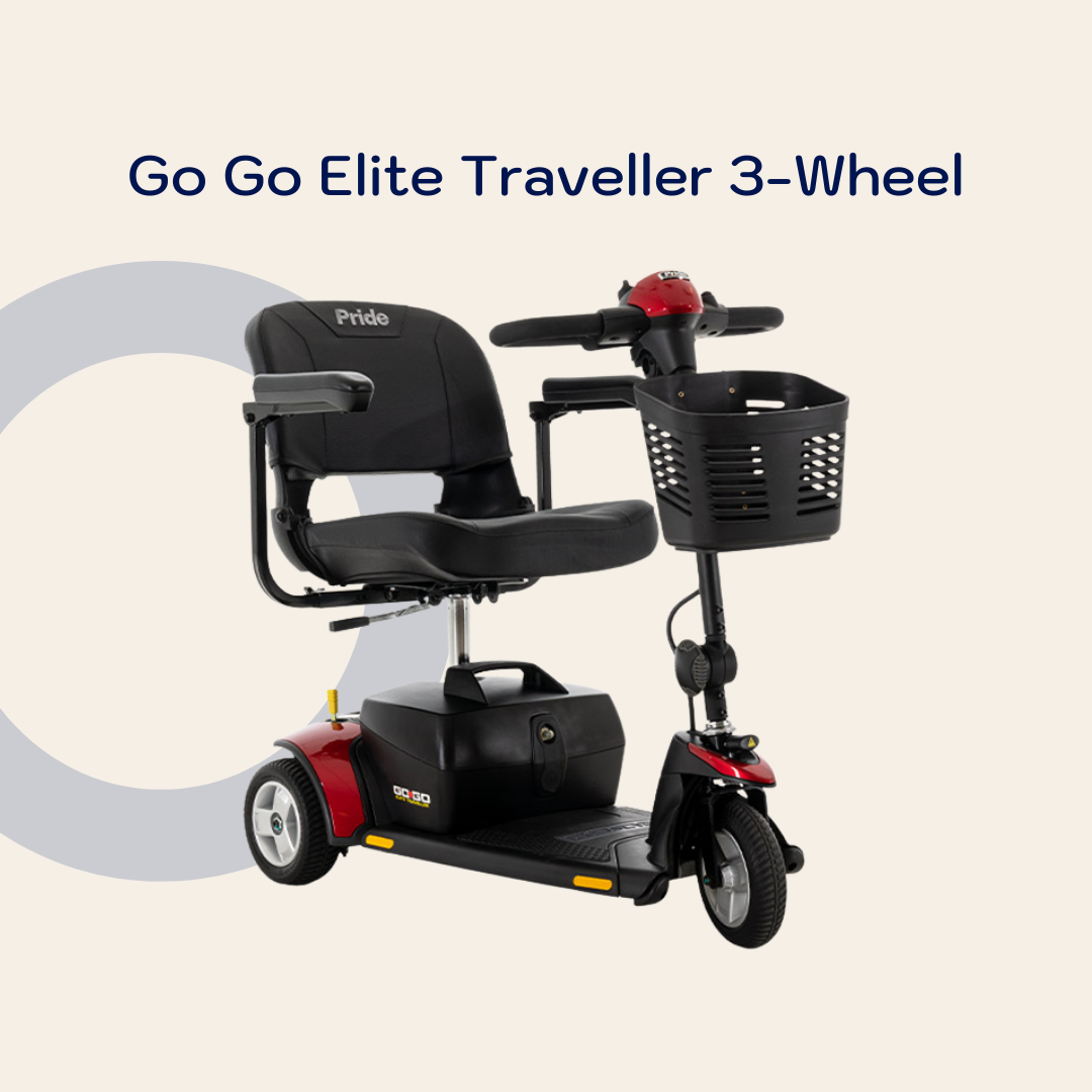 Go Go Elite Traveller (3 Wheel Mobility Scooter)