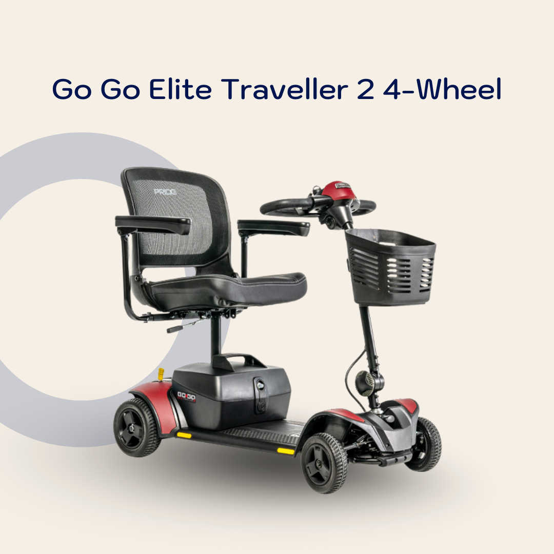 Go Go Elite Traveller 2 (4-Wheel Mobility Scooter)